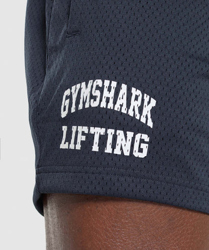 GYMSHARK - LIFTING MESH 5" SHORTS