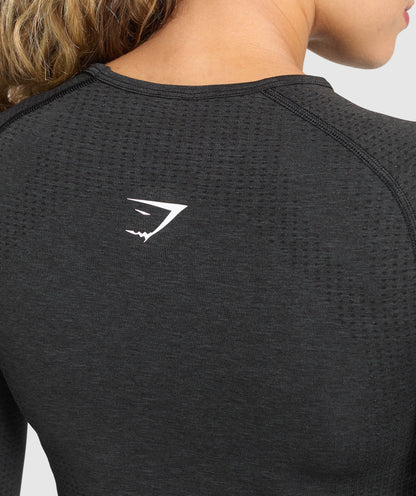 Gymshark - VITAL LONG SLEEVE CUT OUT TOP