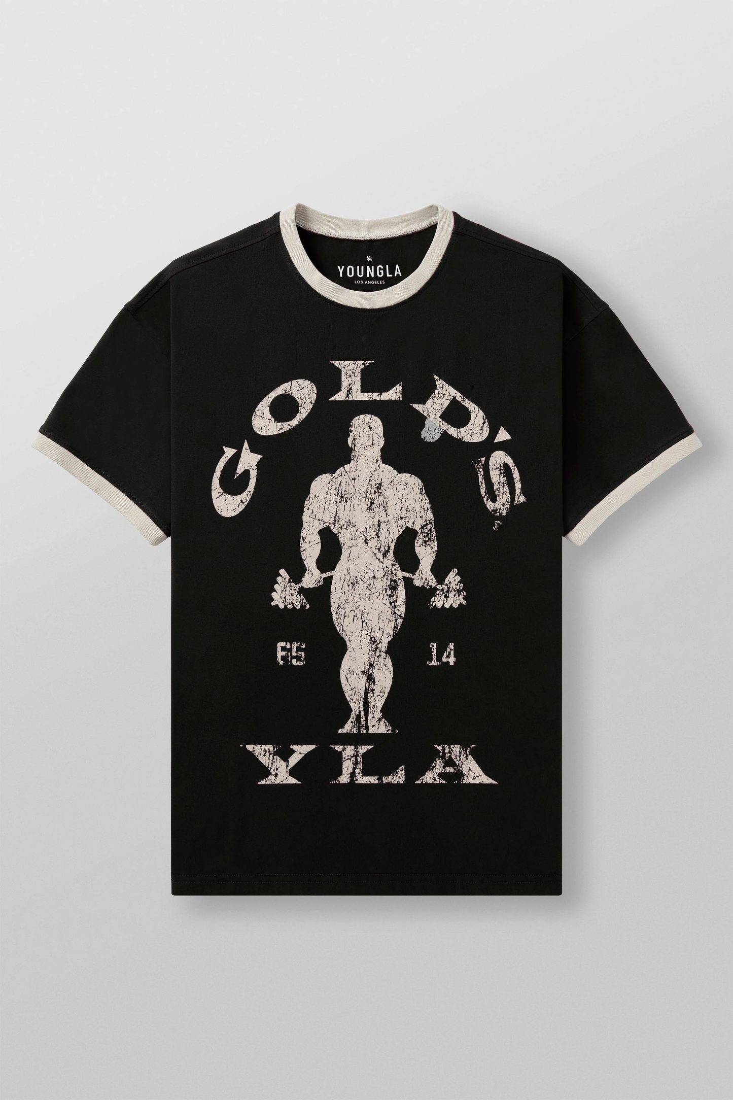 Youngla - 4009 - GOLDS GYM RINGER TEES