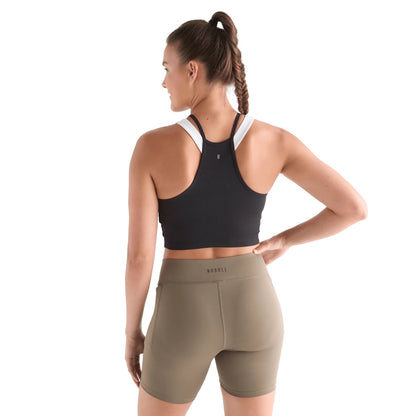 Nobull - WOMEN'S RIBBED HALTER CROP TANK