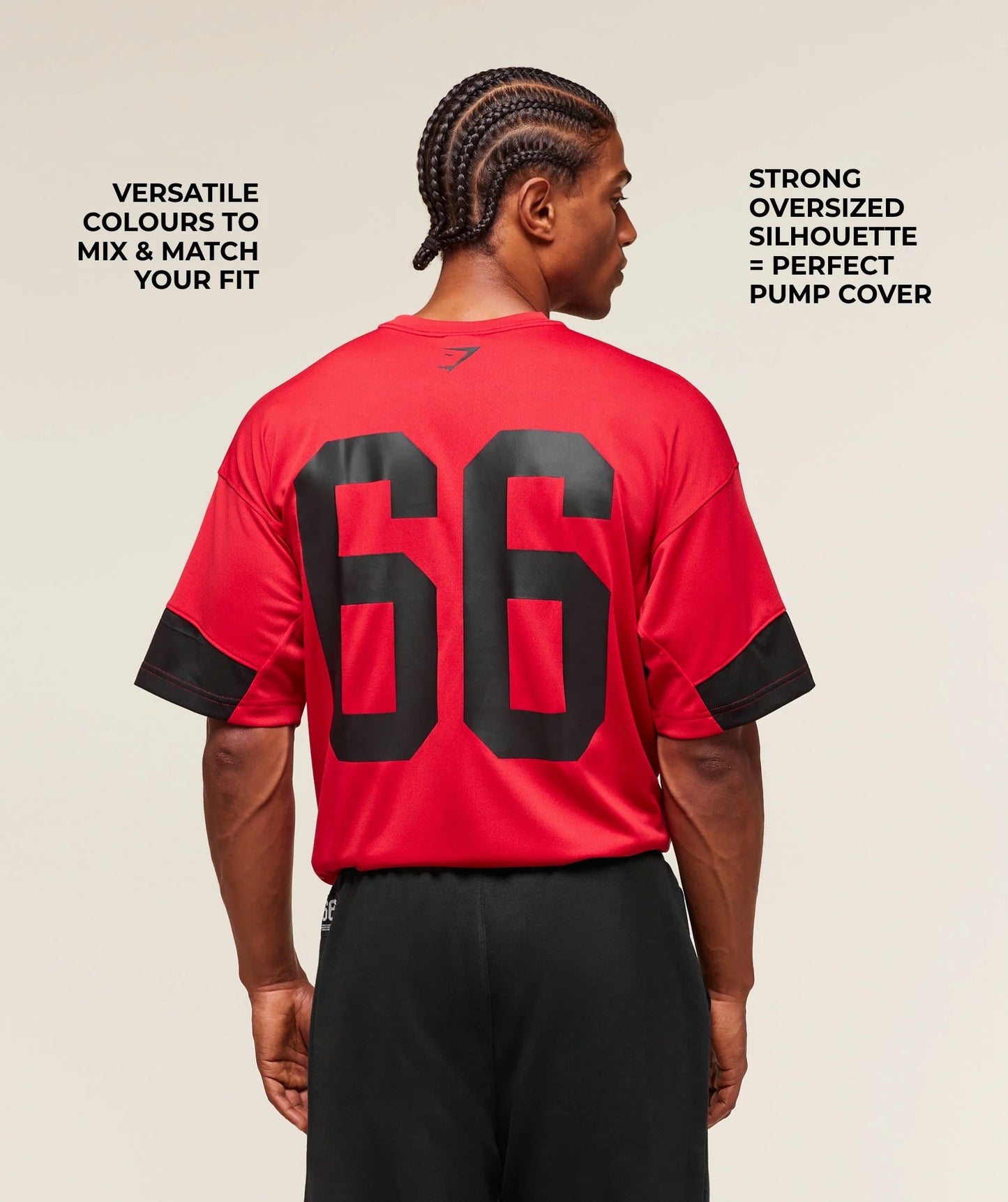 Gymshark - CAMPUS OVERSIZED T-SHIRT