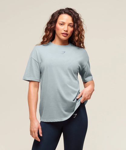 GYMSHARK - POWER OVERSIZED T-SHIRT