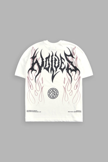 Wolves club - HESH FLAMES UNISEX "PREMIUM" OVERSIZED TEE