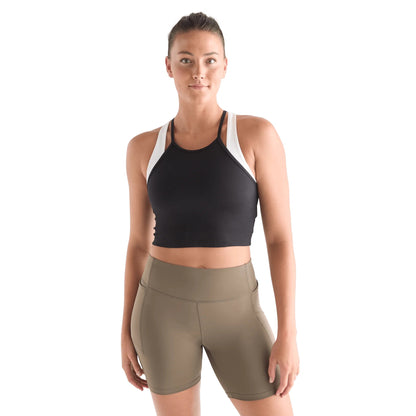 Nobull - WOMEN'S RIBBED HALTER CROP TANK