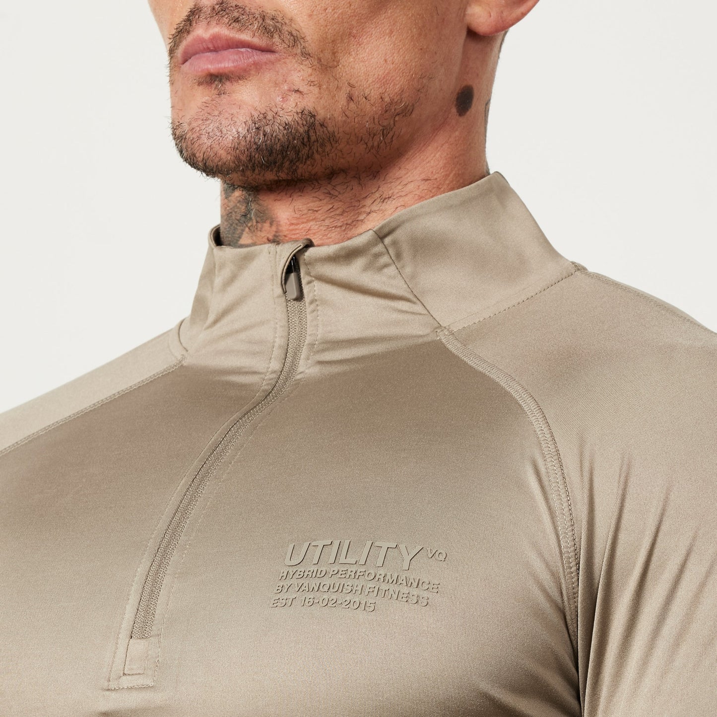 VANQUISH - UTILITY STONE 1/4 ZIP TRAINING TOP