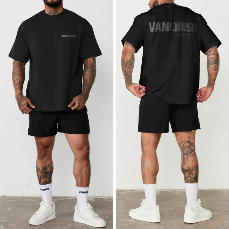 Vanquish - REVOLVE MOMENTUM BLACK BOXY T SHIRT
