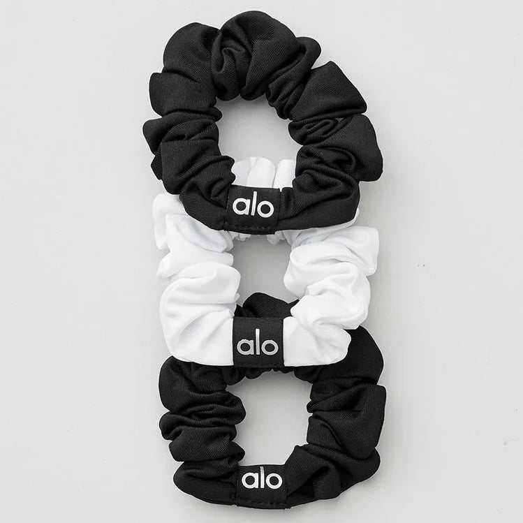 ALO YOGA - FRESH MINI SCRUNCHIE 3PK