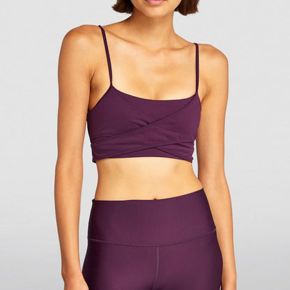 ALO YOGA - AIRBRUSH ENSO BRA