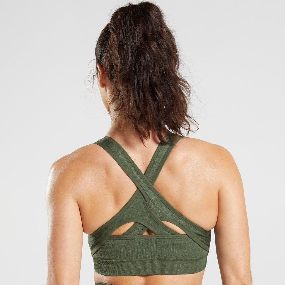 GYMSHARK - ADAPT ANIMAL SEAMLESS SPORTS BRA
