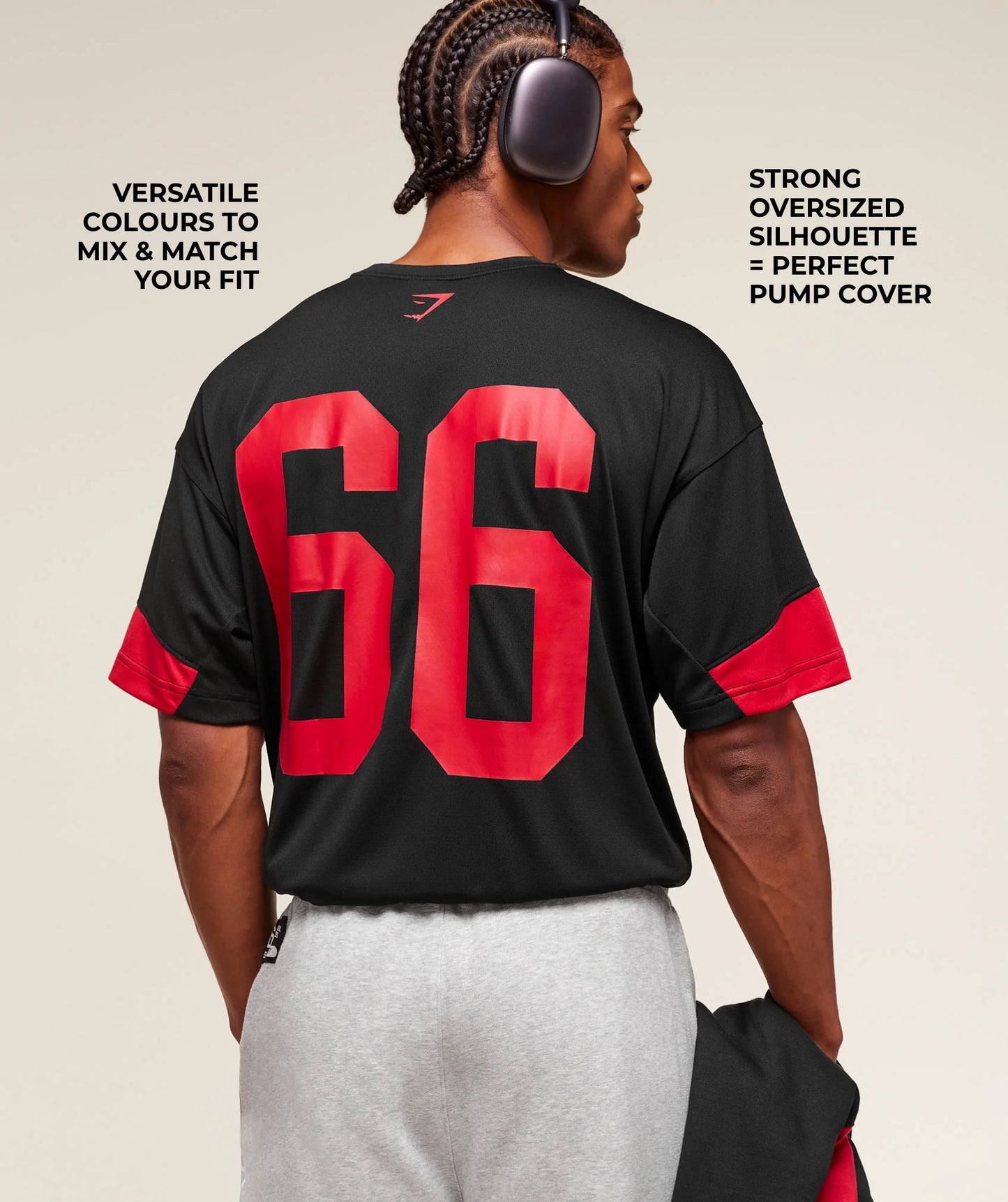 Gymshark - CAMPUS OVERSIZED T-SHIRT