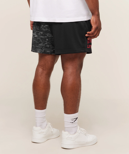 GYMSHARK - LIFTING MESH 5" SHORTS