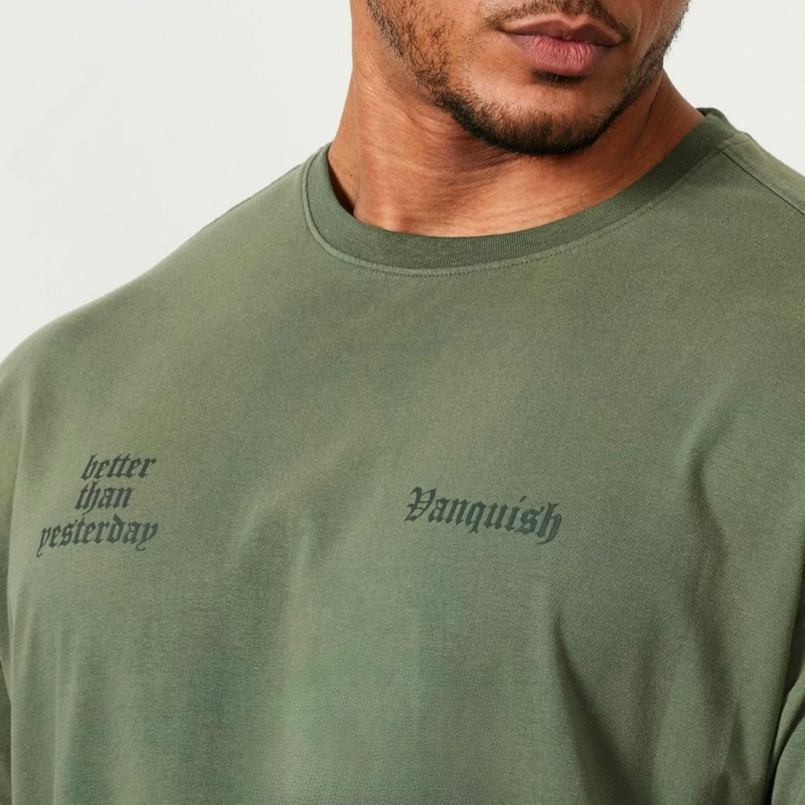 VANQUISH - SUN-FADED OVERSIZED T SHIRT