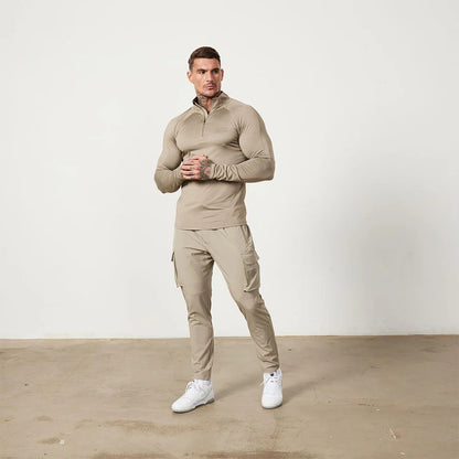VANQUISH - UTILITY STONE 1/4 ZIP TRAINING TOP