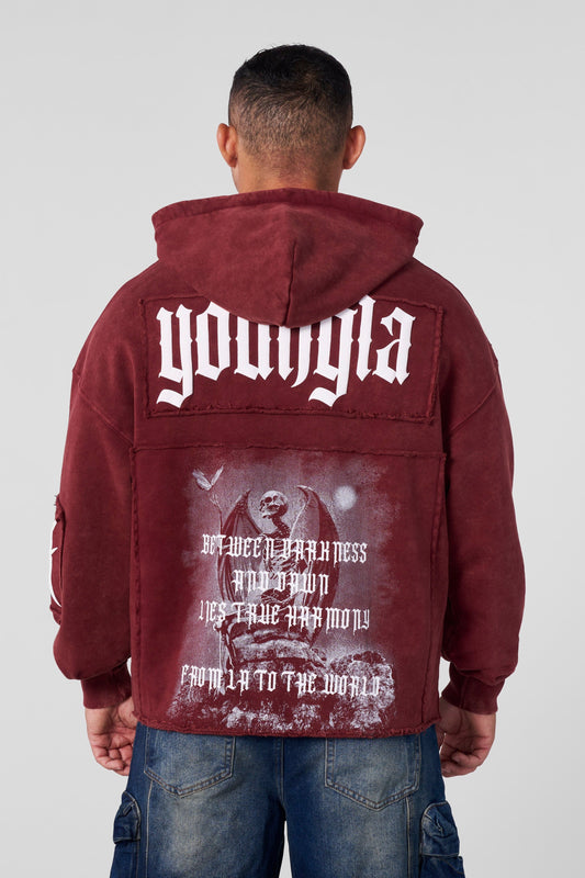 Youngla - 5025 - PATCH HOODIE