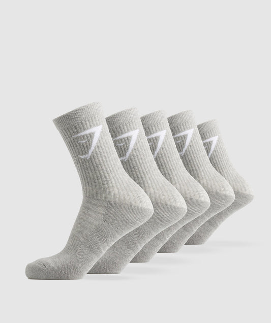 GYMSHARK - CREW SOCKS 5PK