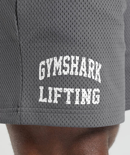GYMSHARK - LIFTING MESH 7" SHORTS