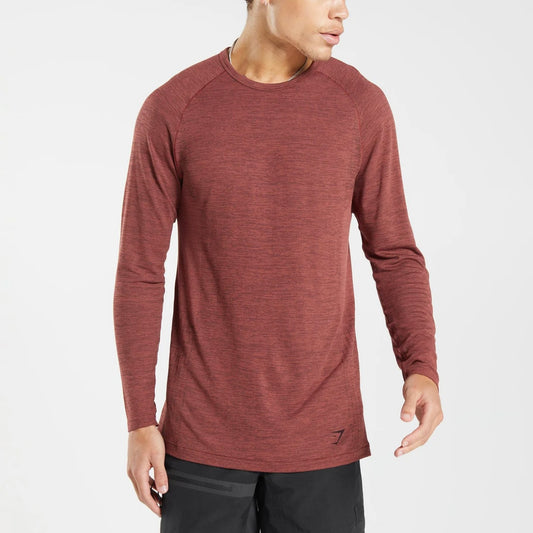 GYMSHARK - RETAKE SEAMLESS LONG SLEEVE T-SHIRT