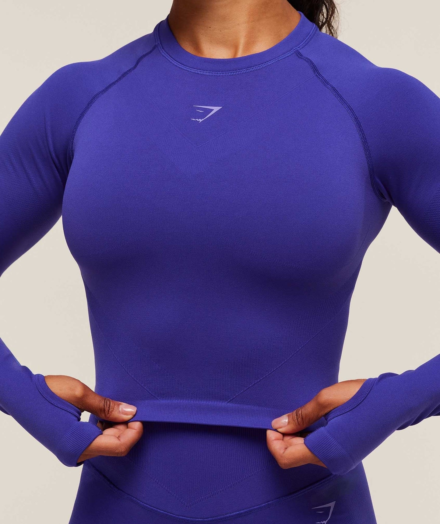 Gymshark - ACTIVATE LONG SLEEVE CROP TOP