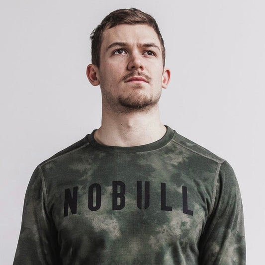 NOBULL - TIE-DYE CREW SWEATSHIRT