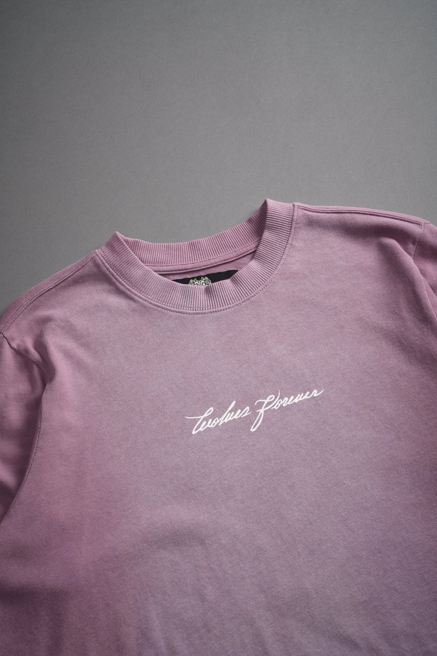 Wolves club - our script “premium” (cropped) tee