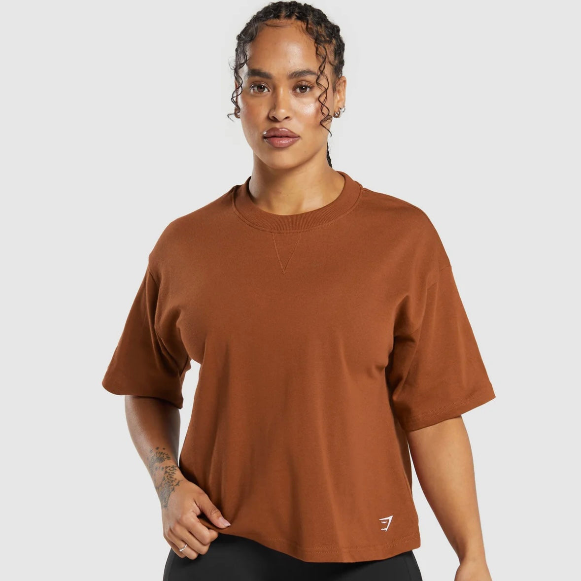 GYMSHARK - HEAVYWEIGHT COTTON T-SHIRT