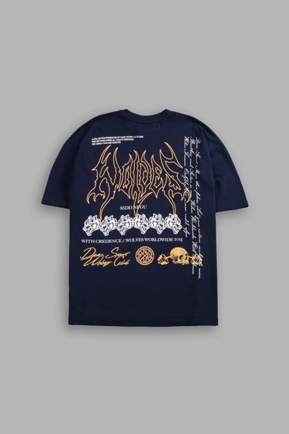 Wolves club - WITH CREDENCE V2 "PREMIUM" OVERSIZED TEE