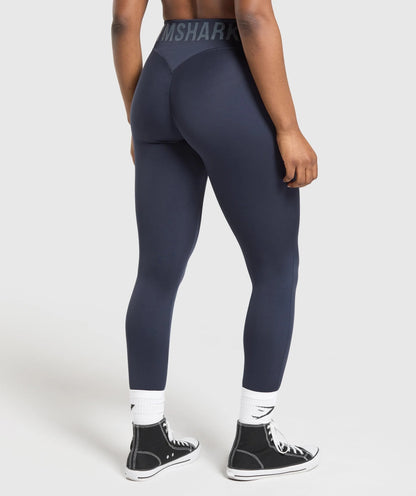 GYMSHARK- WORDMARK GRAPHIC LEGGINGS
