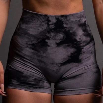 WOLVES CLUB - DUAL WOLF EVERSON SEAMLESS HUXLEY SHORTS CLOUDS