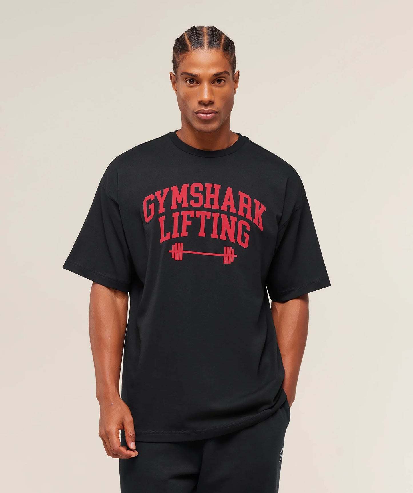 Gymshark - GYMSHARK LIFTING BARBELL T-SHIRT