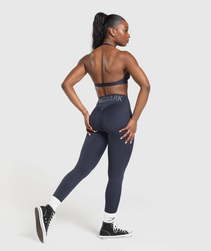 GYMSHARK- WORDMARK GRAPHIC LEGGINGS