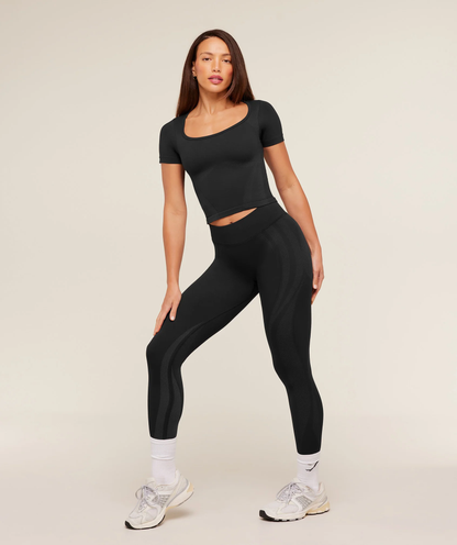 Gymshark - WEEKEND SEAMLESS SHORT SLEEVE TOP