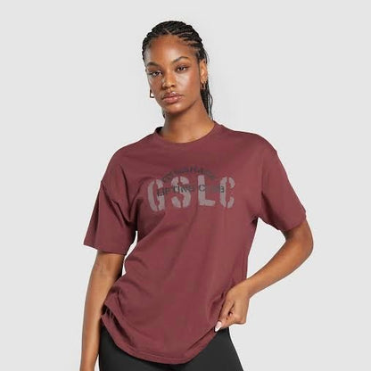 GYMSHARK - BUILT OVERSIZED T-SHIRT